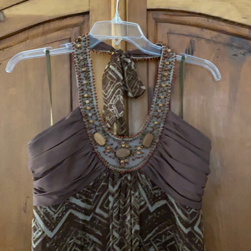 BCBG silk cocktail dress size 12
